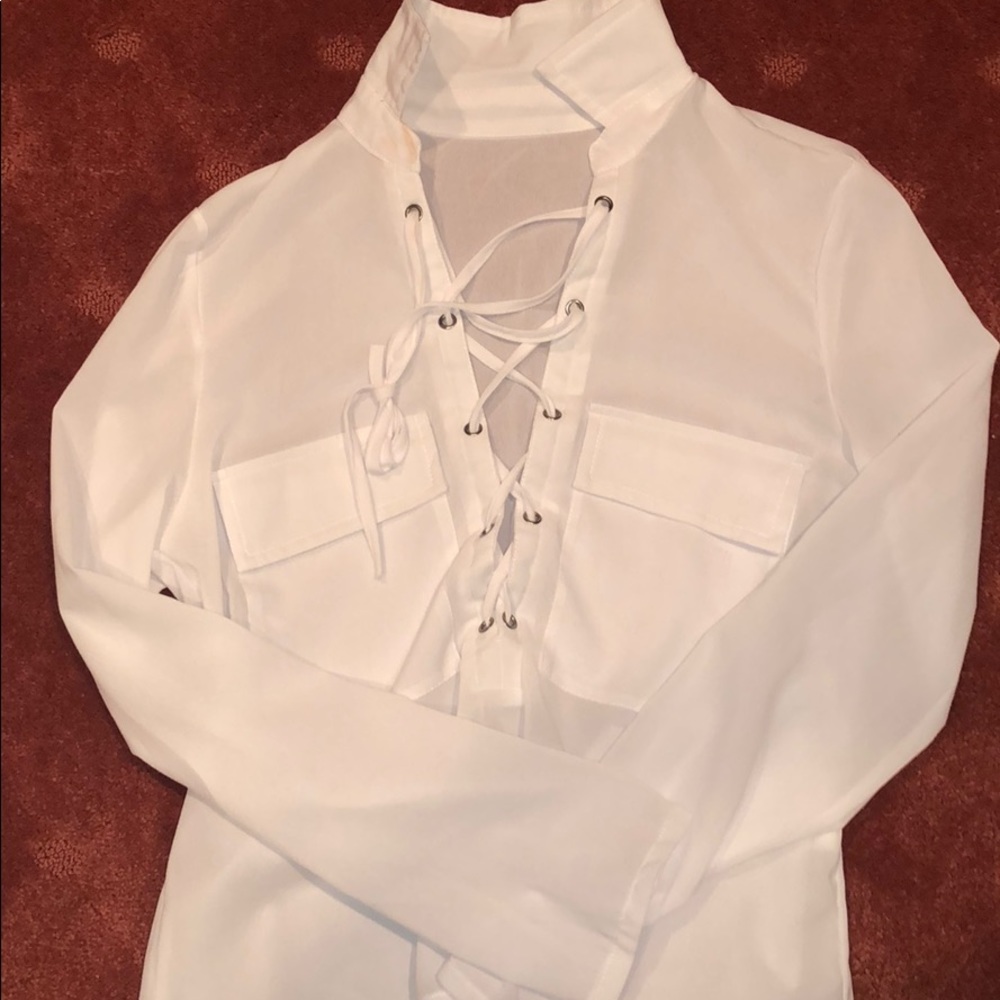 Crisscross Blouse